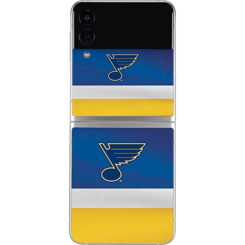 NHL St. Louis Blues Jersey Galaxy Z Flip4 5G Skin